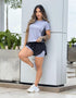 CONJUNTO RUNNING - SHORT CICLISTA + CAMISETA