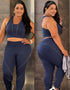Set Trio "Soft Structure" – Legging, Top y Camisilla