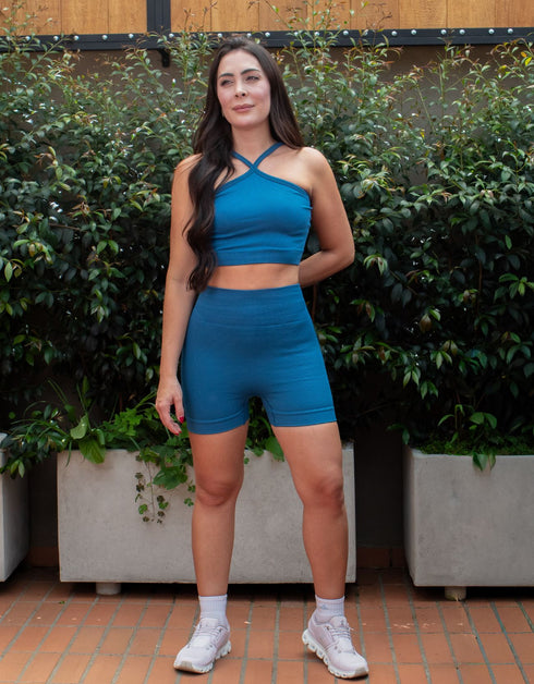 SHORT SEAMLESS PUSH UP - LEVANTACOLA