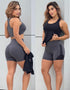 Set Trio "Total Active" – Short + Top + Camisilla: Versatilidad en 3 Piezas